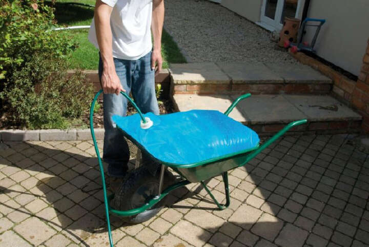 Wasserbehälter für Schubkarre H2GoBag